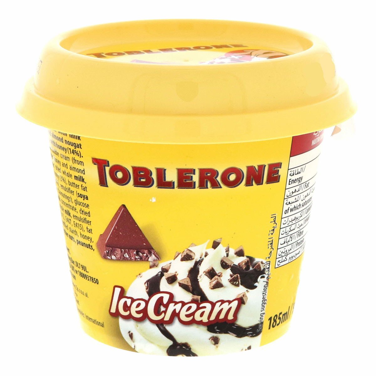 Toblerone Cup Ice Creram 185ml