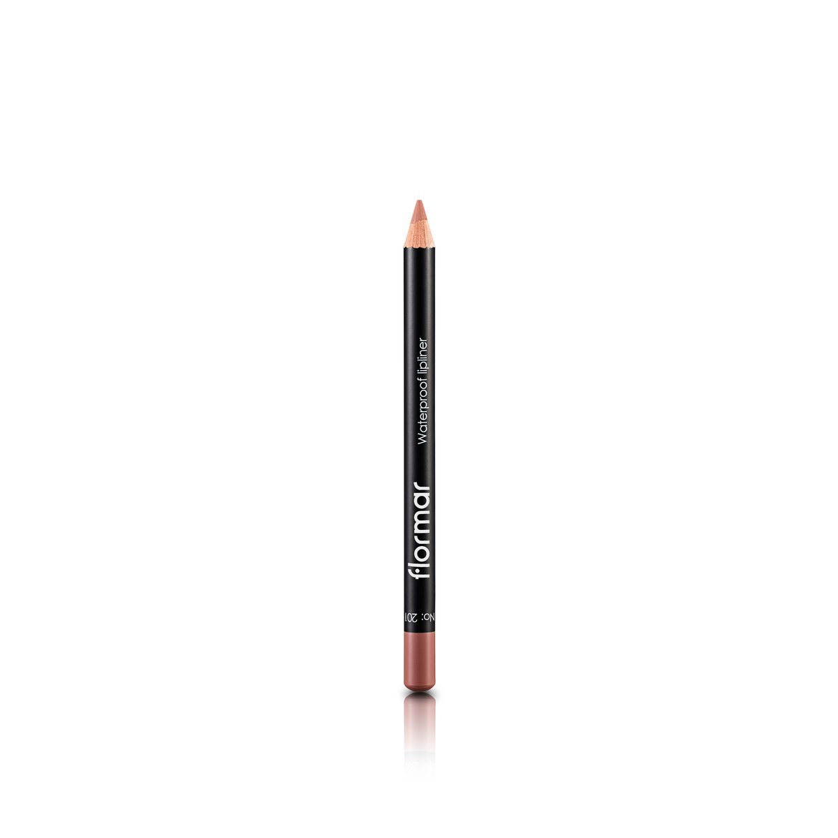 Flormar Waterproof Lipliner Pencil - 201 Naturally Nude 1pc
