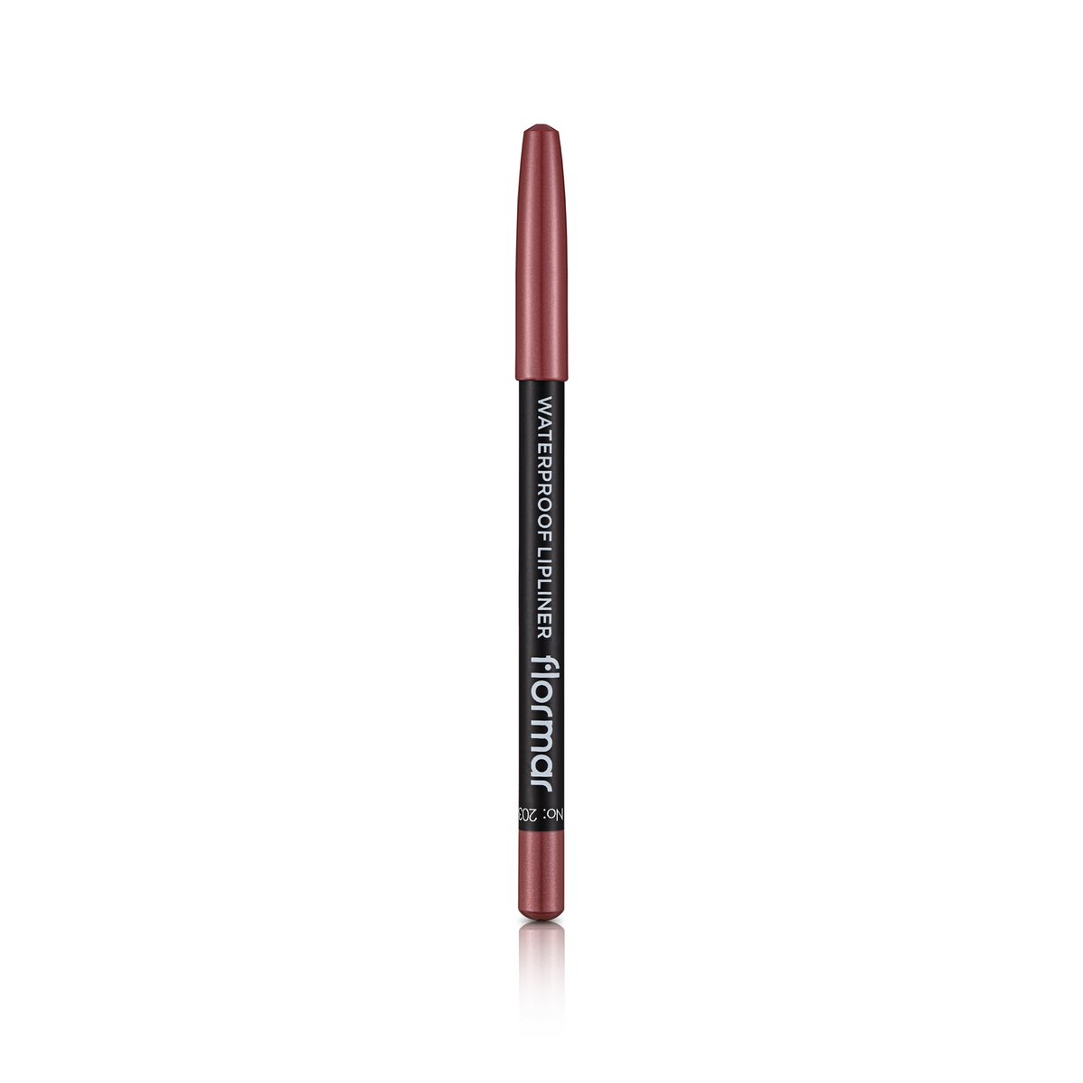 Flormar Waterproof Lipliner Pencil - 203 Subdued Pink 1pc
