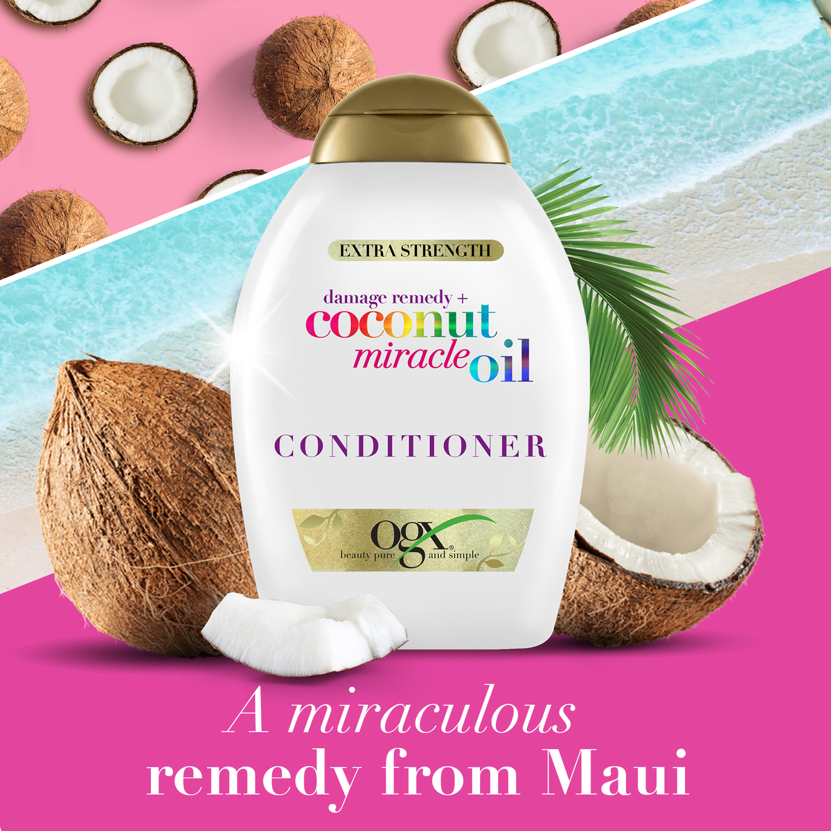 Ogx Conditioner Damage Remedy + Coconut Miracle Oil 385 ml