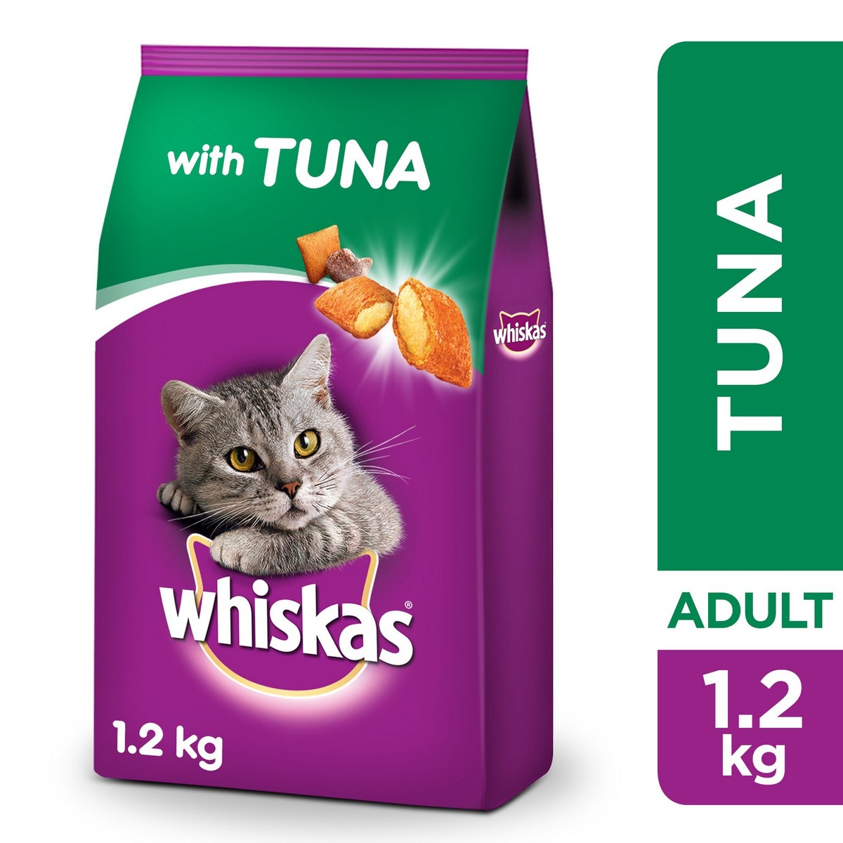 Whiskas Tuna Dry Food Adult 1+ years 1.2kg