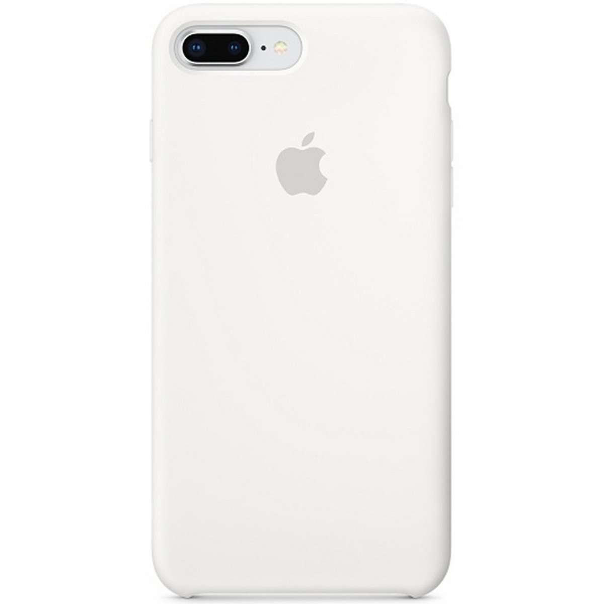 Buy Apple iPhone 8 Plus Silicone Case White Online at Best Price | Cover & Skins | Lulu KSA in Saudi Arabia