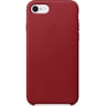 Apple iPhone 8 Leather Case Red