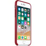 Apple iPhone 8 Leather Case Red