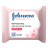 Johnson's Cleansing Face Micellar Wipes Refreshing Normal Skin 25 pcs