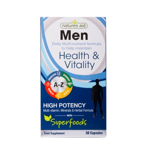 Natures Aid Men Health & Vitality 30pcs