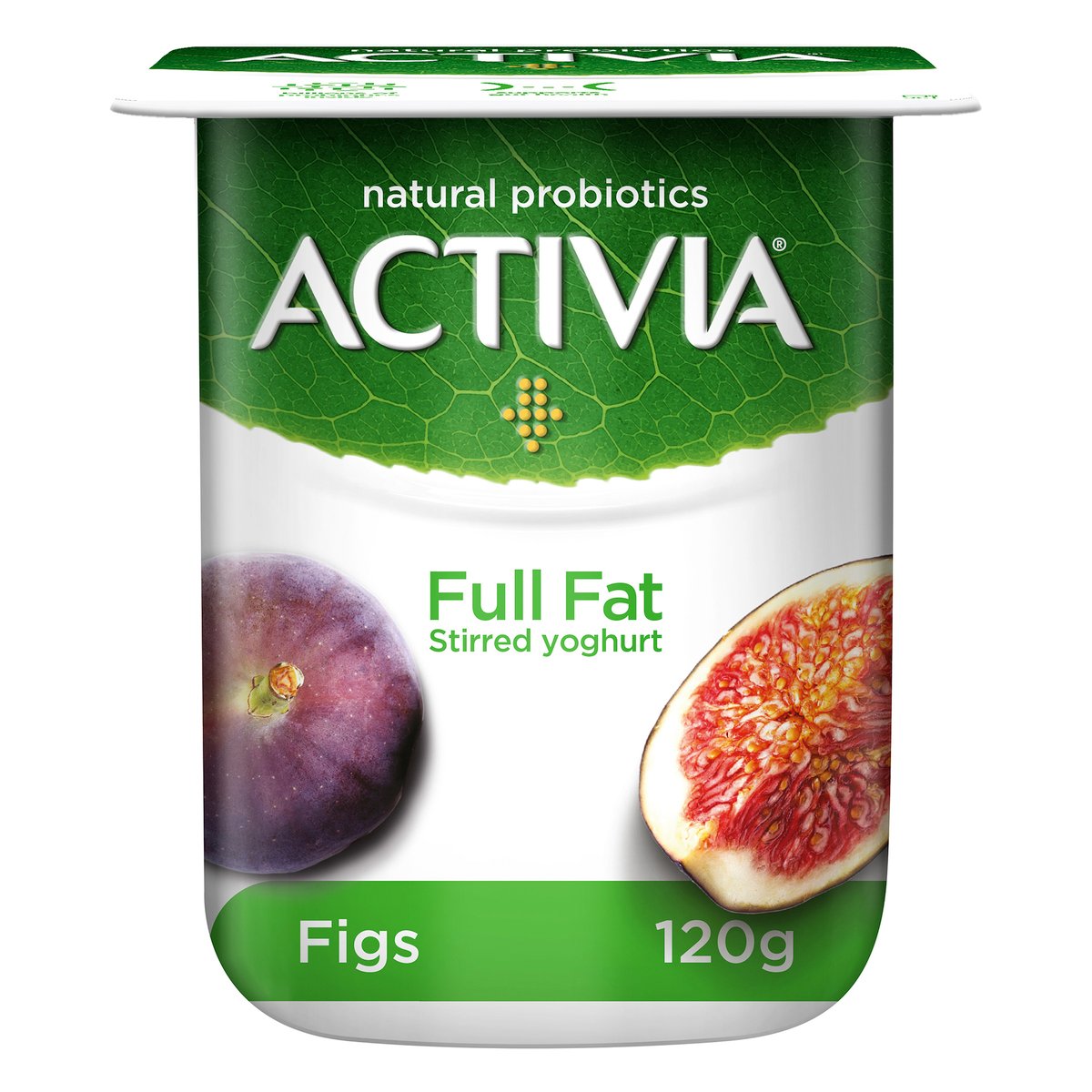 Activia Stirred Yoghurt Full Fat Figs 120g