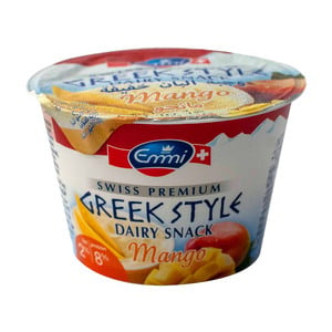 Buy Emmi Greek Yogurt Mango 2% Fat 150 g Online at Best Price | Flavoured Yoghurt | Lulu UAE in UAE