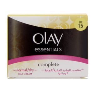 Olay Essentials Complete Normal And Dry Skin Day Cream SPF 15 50 ml