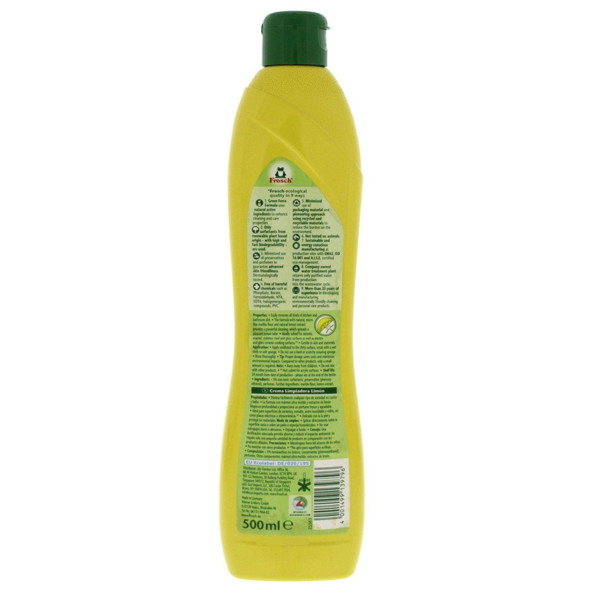 Marke Frosch Cream Cleaner Lemon 500ml