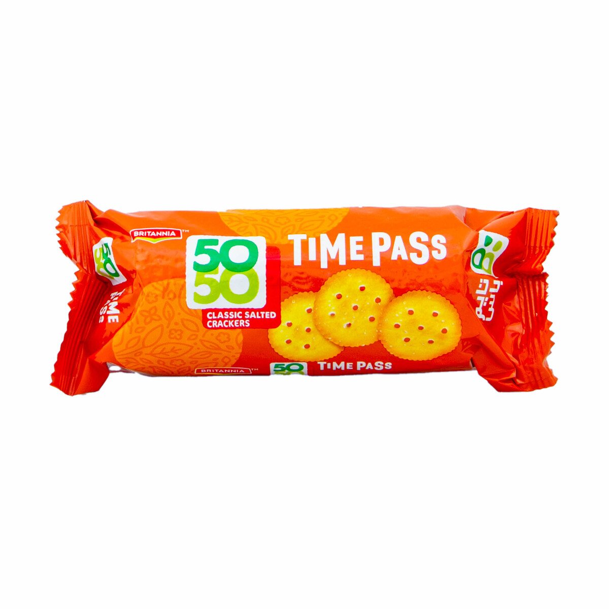 Britannia Time Pass 50-50 Classic Salted Crackers 40g