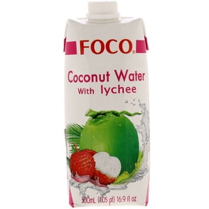 Foco Coconut Water With Lychee 500 ml