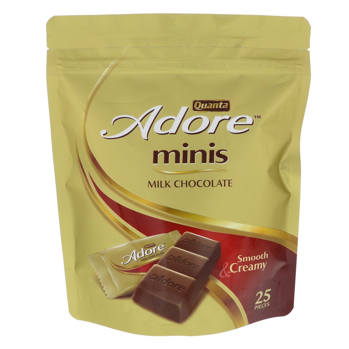 Buy Quanta Adore Minis Milk Chocolate 253 g Online at Best Price | Chocolate Bags | Lulu Kuwait in Kuwait