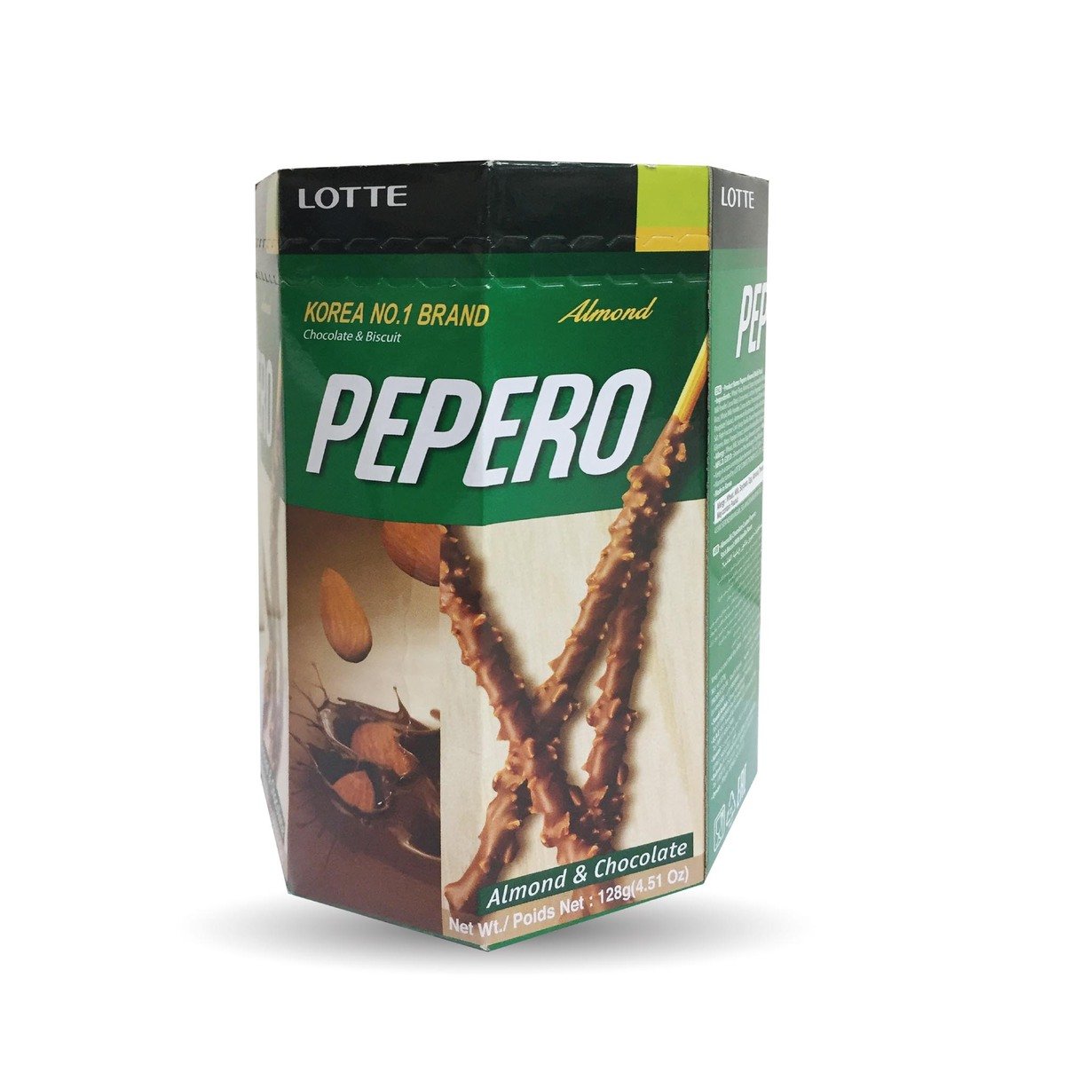 Lotte Pepero Almond Stick 4 x 32g