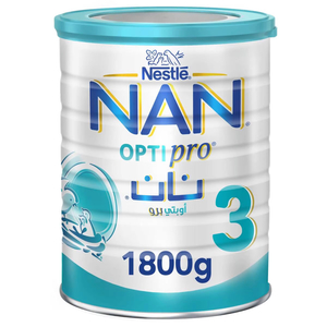 Nestle NAN Optipro Stage 3 Growing Up Formula From 1-3 Years 1.8kg