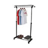 Home Style Cloth Hanger KT88B10 Black & Stainless Steel Color