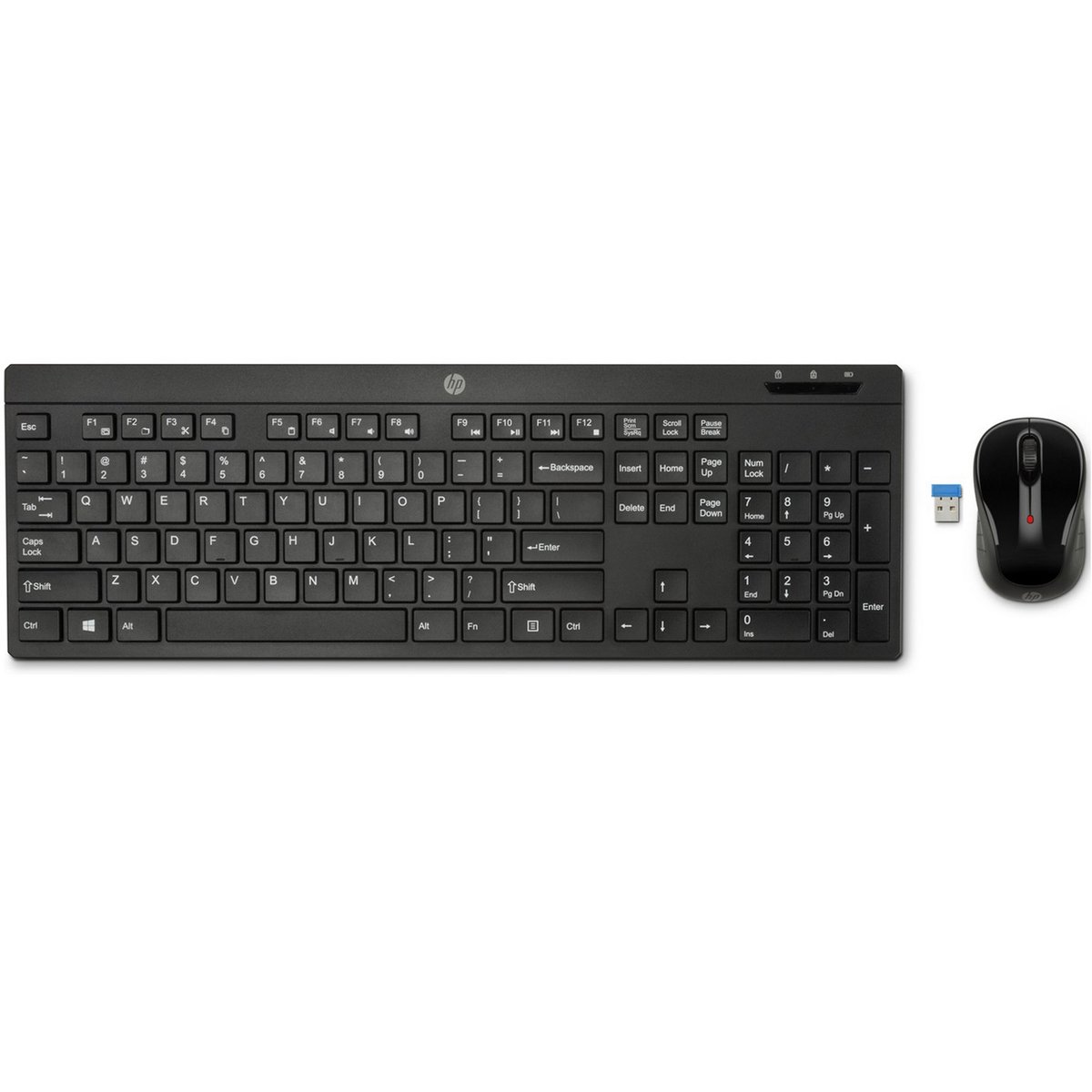 Crush Juggling Wardian case HP Wireless Keyboard and Mouse 200 - Z3Q63AA Online at Best Price | Keyboard  | Lulu KSA