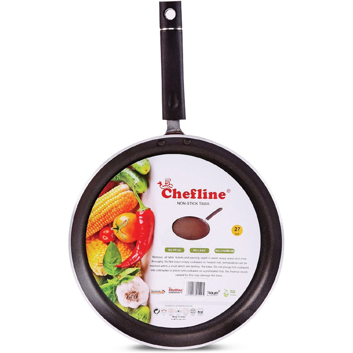 Chefline Non-Stick Tawa 27cm