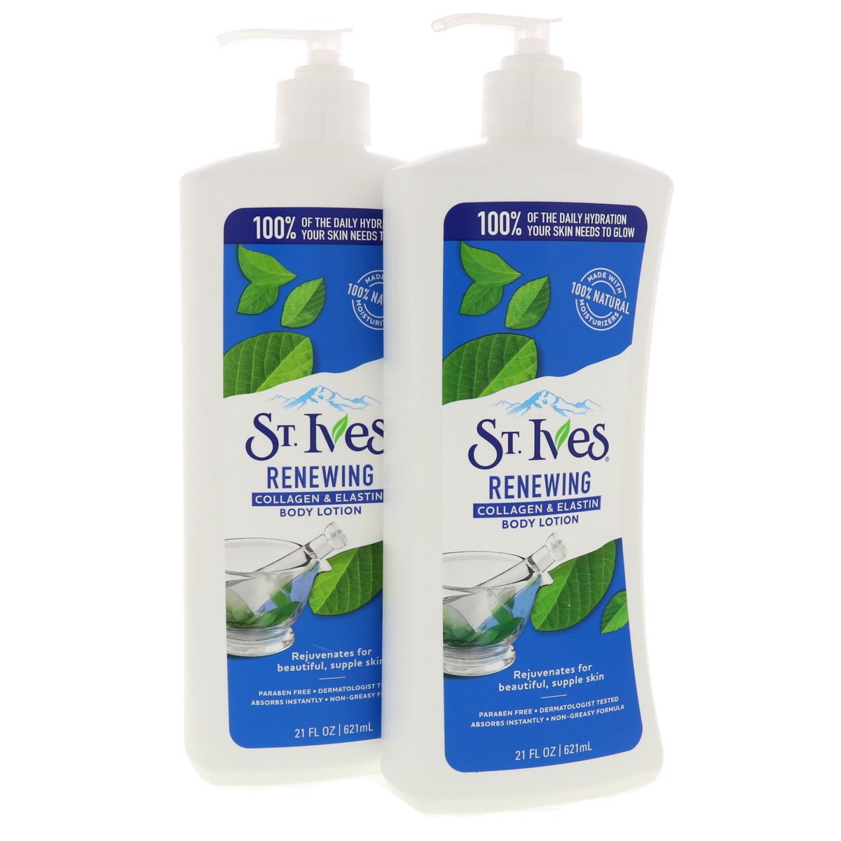 St Ives Body Lotion Assorted 2 x 621 ml