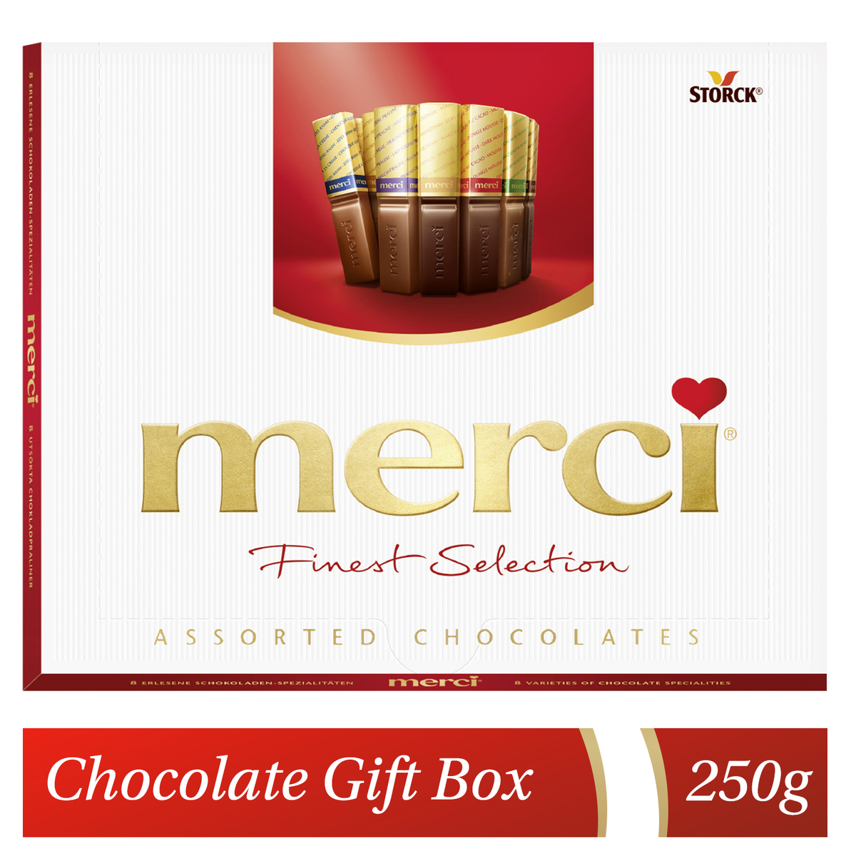 اشتري قم بشراء ستورك ميرسي أفضل اختيار 250 جم Online at Best Price من الموقع - من لولو هايبر ماركت Boxed Chocolate في السعودية