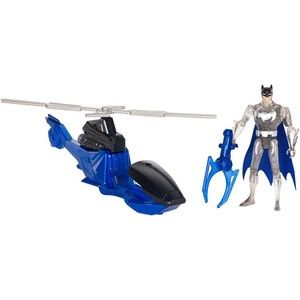 DC Comics Justice League Action Figure - Batcoper Vehicle and Batman