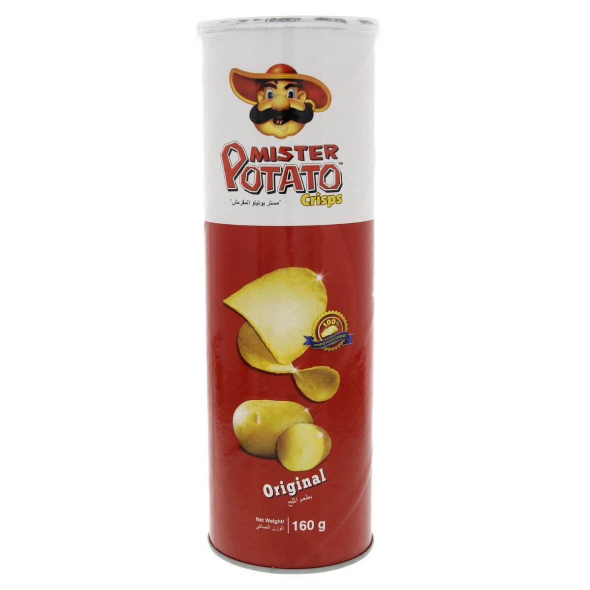 Mister Potato Crisps Original 160 g