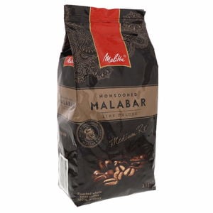ميليتا مونسوند مالابار حبوب القهوة المحمصة بالكامل 1 كجم