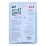 Home Mate 2in1 Toilet Block Deodorizer & Cleaner 1pc