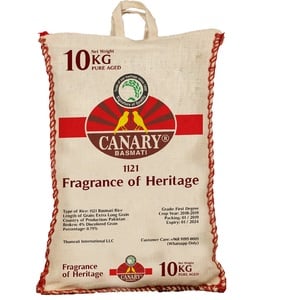 Canary Basmati Rice 1121 10kg
