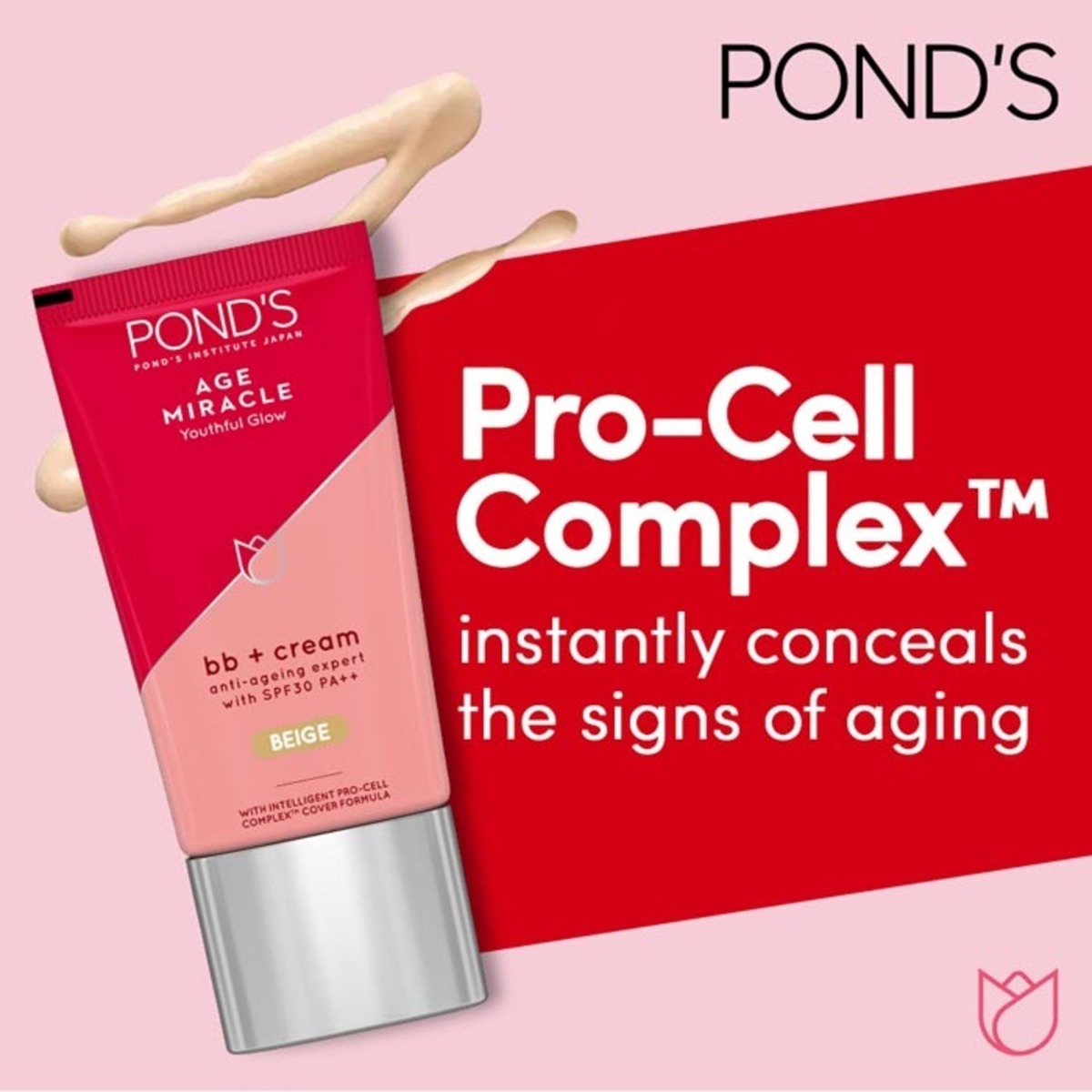 Pond's Age Miracle BB Cream Beige With SPF 30 25 g