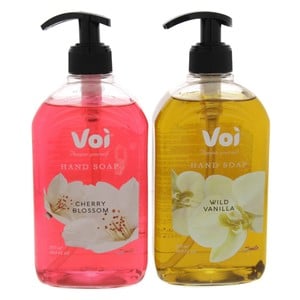 Voi Hand Soap Cherry Blossom 500ml + Vanilla 500ml