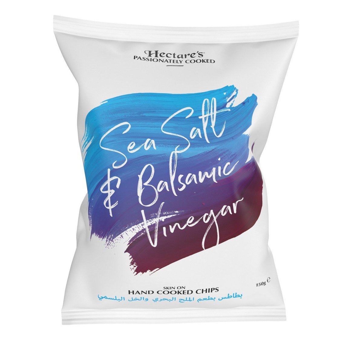 Hectares Sea Salt and Balsamic Vinegar Potato Chips 150g