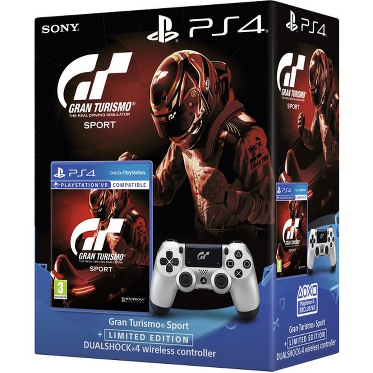 Sony PS4 Gran Turismo Sport + DS 4 Controller