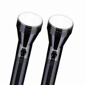 Buy Ikon Rechargeable LED Flashlight IK-022-SC 2pcs Online at Best Price | Torches | Lulu KSA in Kuwait