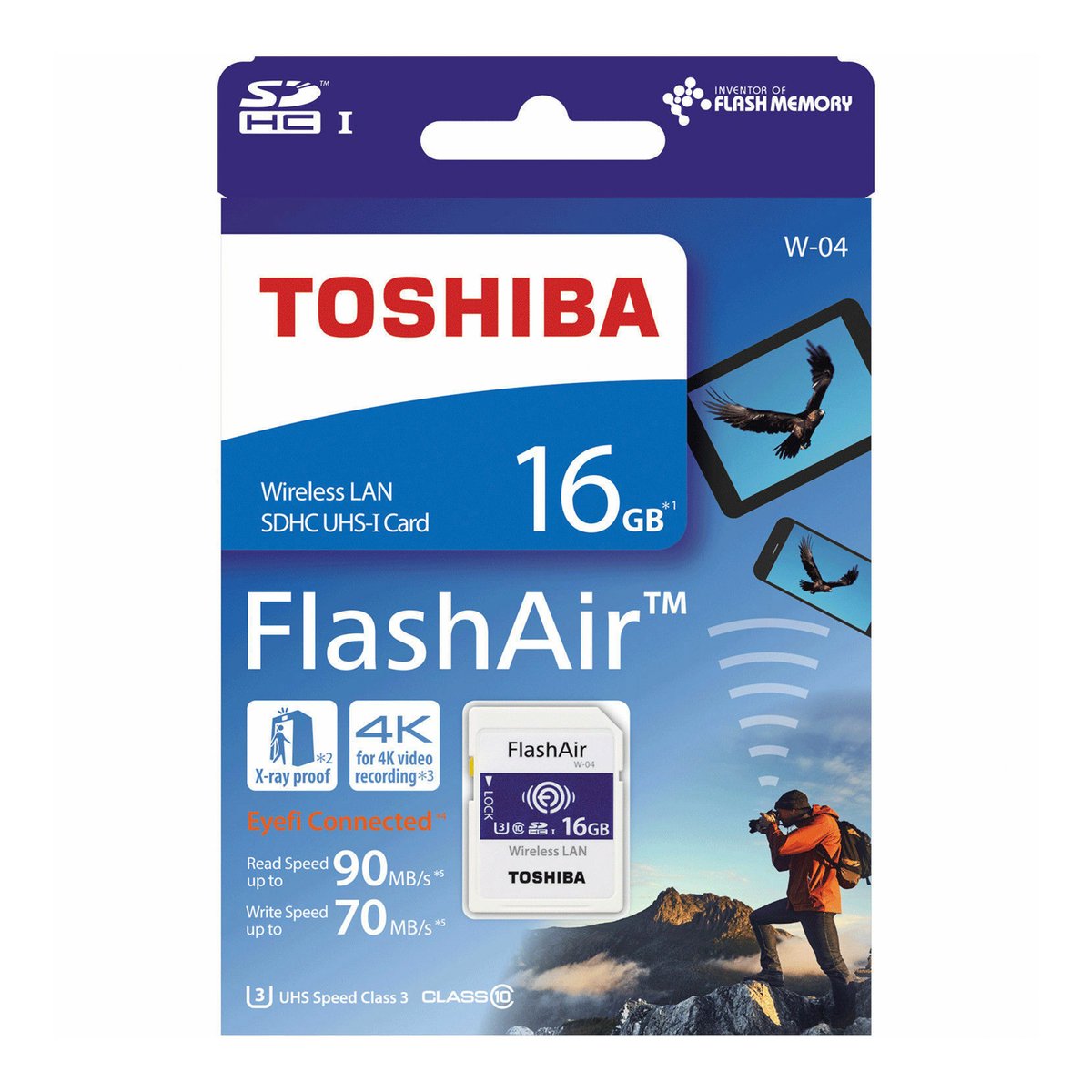 Toshiba SD Card FlashAir W04 16GB