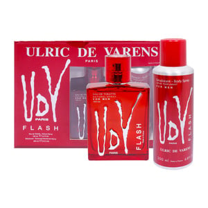 Ulric De Varens Paris Eau De Toilette for Men 100 ml + Deo 200 ml
