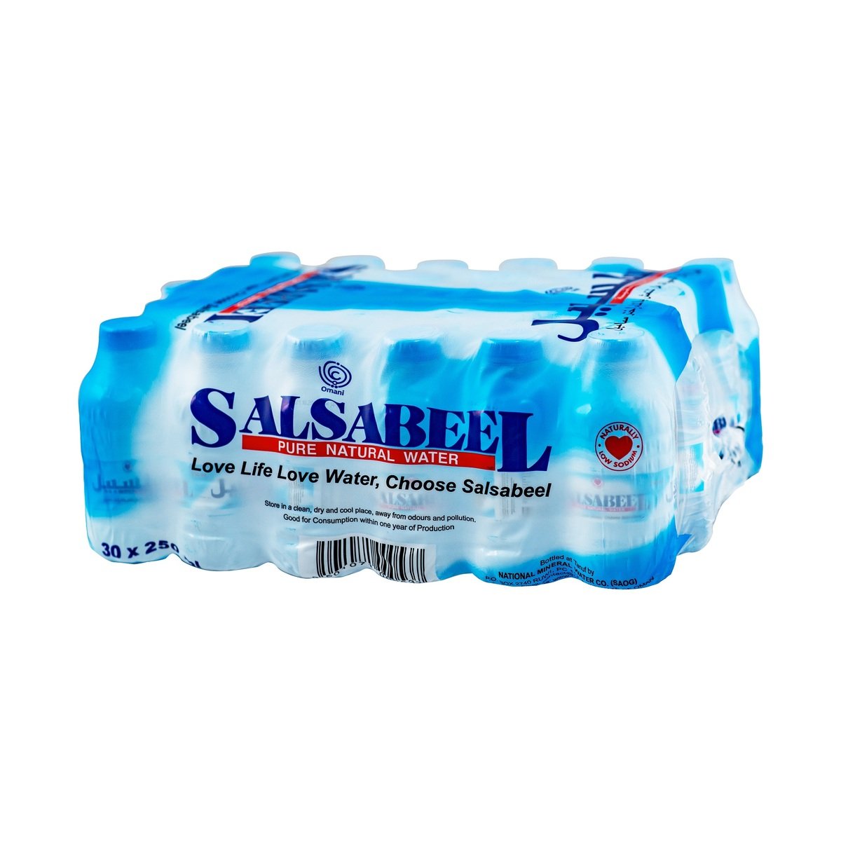 Salsabeel Mineral Water 30 x 250ml