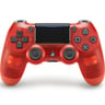Sony DualShock 4 V2  Controller for PlayStation 4, Red Translucent