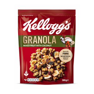 Kellogg's Granola Mixed Fruit With Coconut 380g