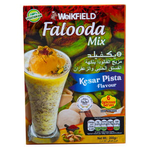 Buy Weikfield Falooda Mix Kesar Pista 200 g Online at Best Price | Preserves | Lulu Kuwait in Kuwait