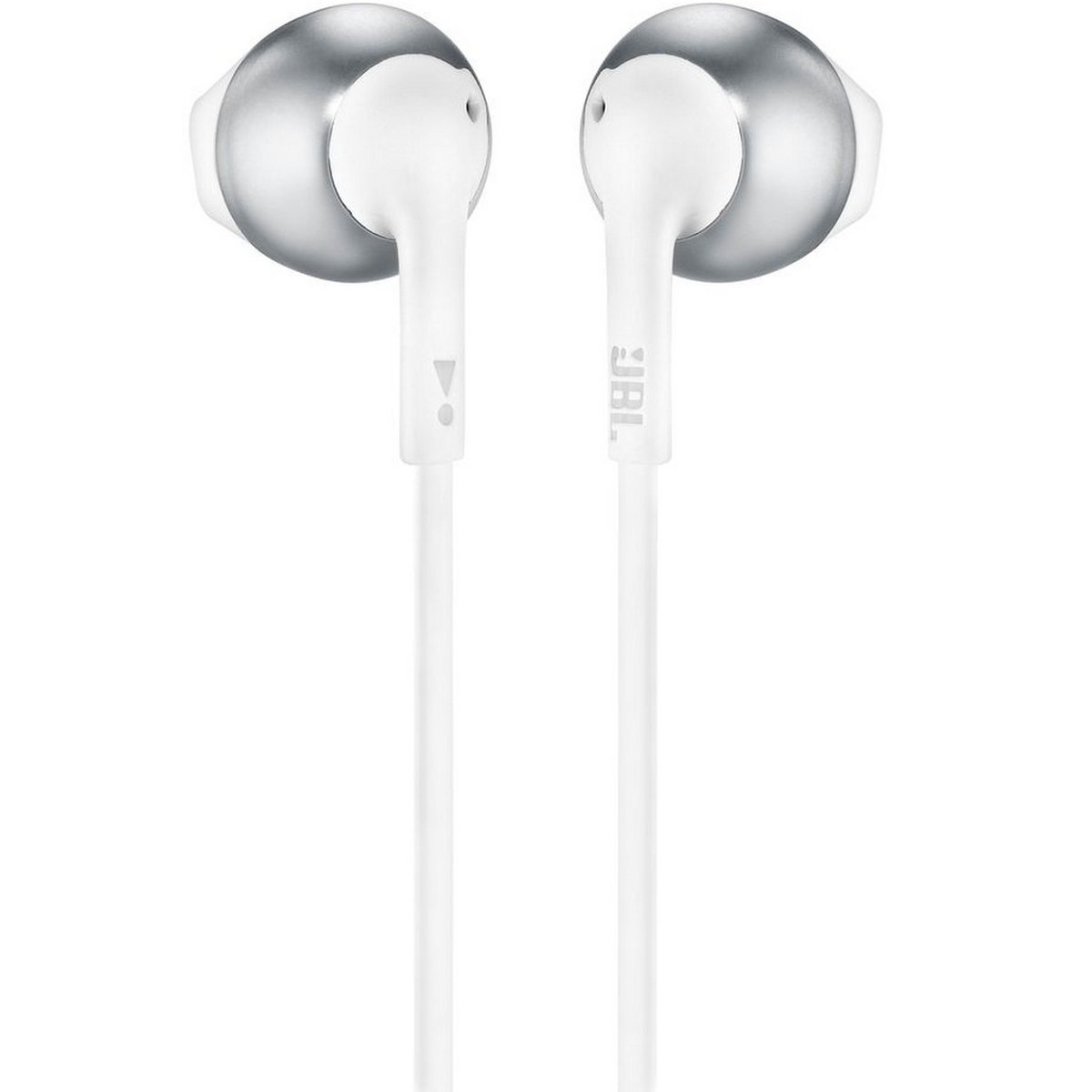 JBL In-Ear Headphone T205 White Chrome