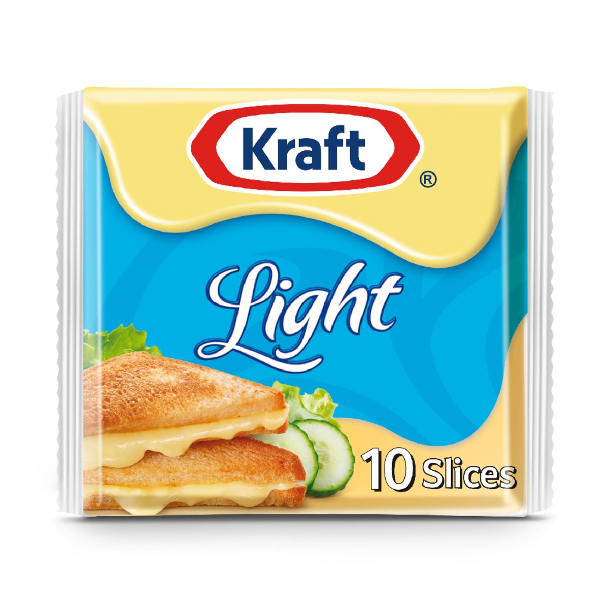 Kraft Cheese Slices Light 2 x 200 g