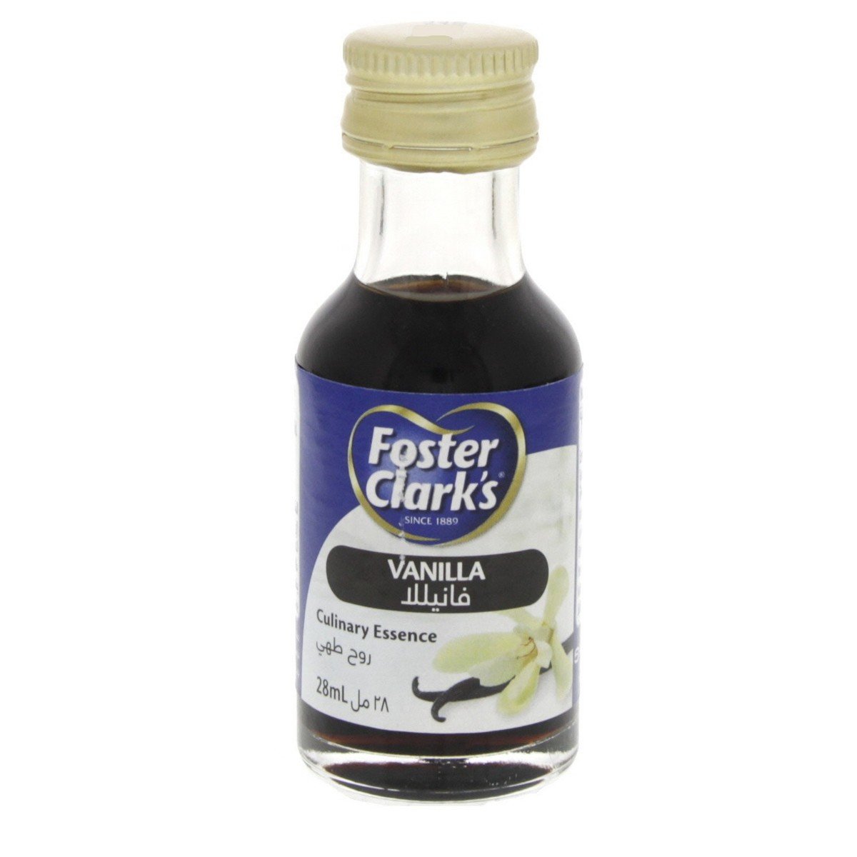 Buy Foster Clarks Vanilla Essence 28 ml Online at Best Price | Essences & Colouring | Lulu KSA in Saudi Arabia
