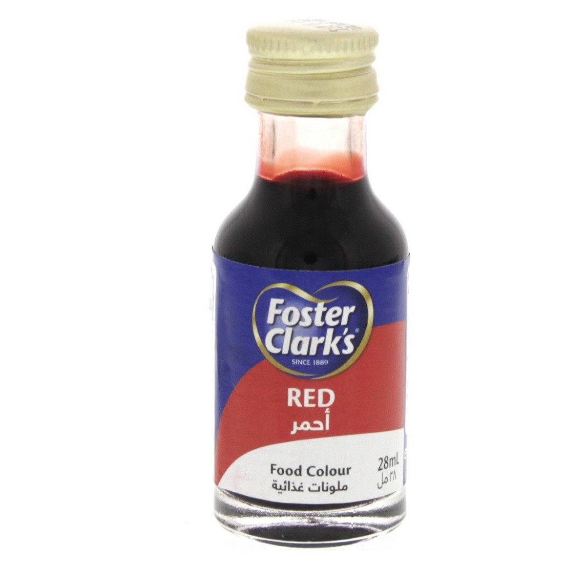 Buy Foster Clarks Food Colour Red Rouge 28 ml Online at Best Price | Essences & Colouring | Lulu Kuwait in Saudi Arabia