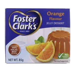 فوستر كلاركس حلوى الجيلي بنكهة البرتقال ٨٥ جم
