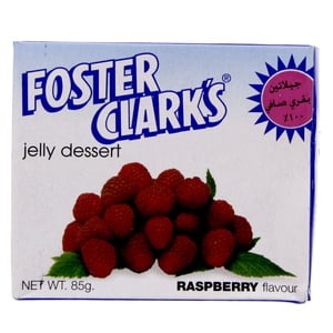 Foster Clark's Jelly Dessert Raspberry Flavour 85 Gm
