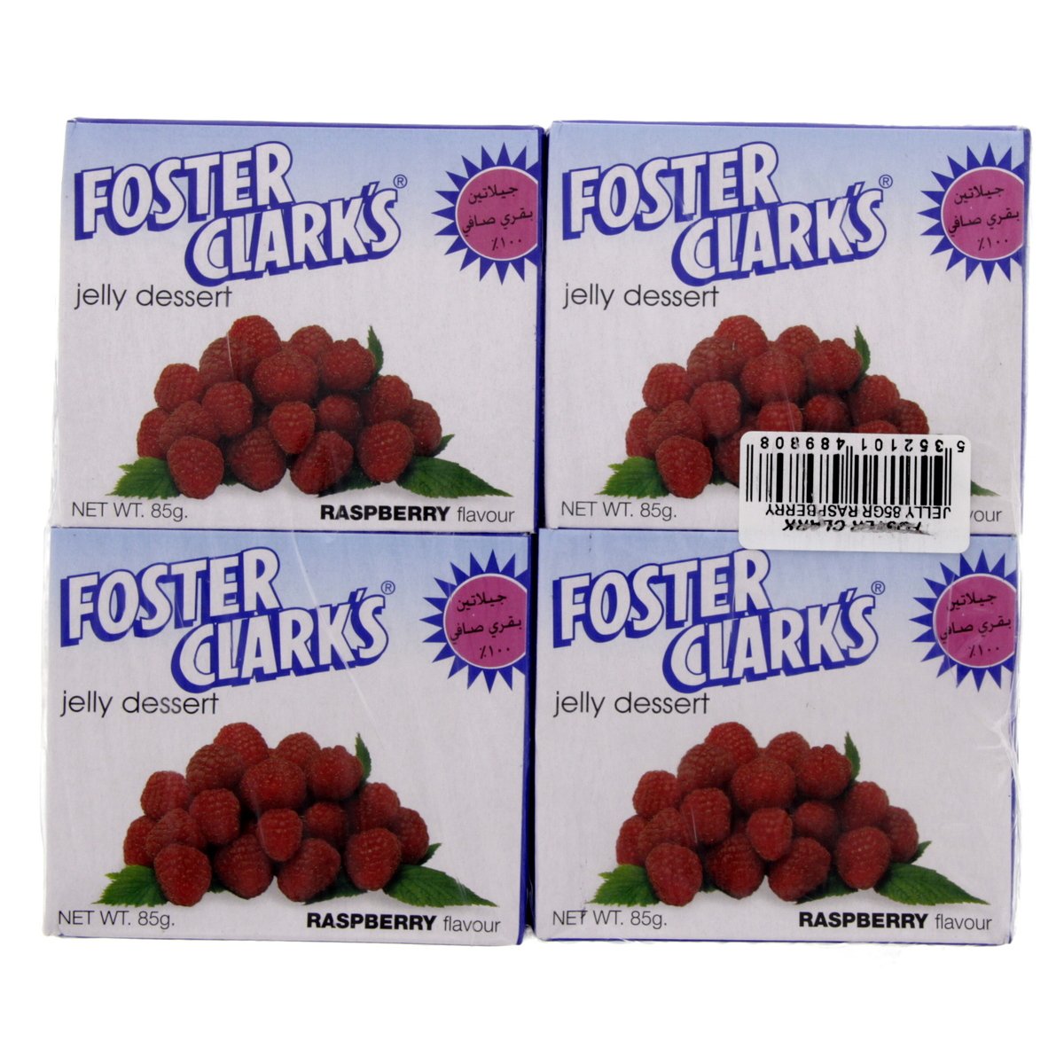 Foster Clark's Jelly Dessert Raspberry Flavour 85 Gm
