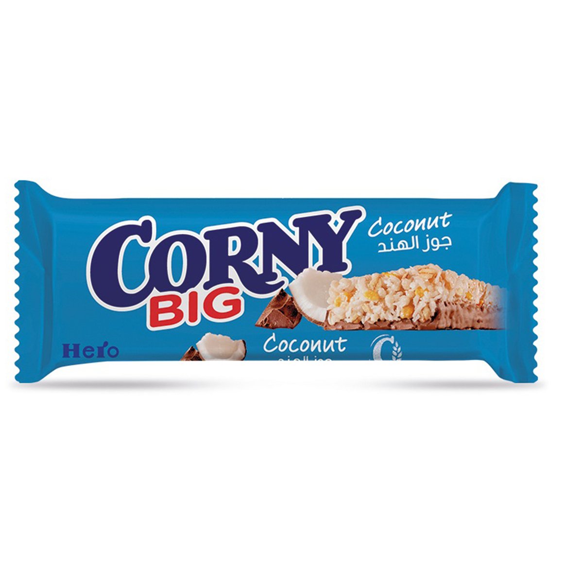Buy Corny Big Coconut Cereal Bar 50 g Online at Best Price | Cereal Bars | Lulu Kuwait in Kuwait