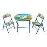Home Style Study Table + 2 Chair KT247 Blue