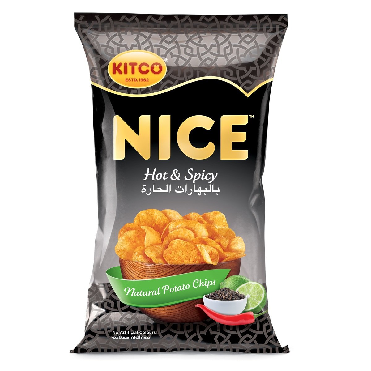 Kitco Nice Hot & Spicy Potato Chips 45 g